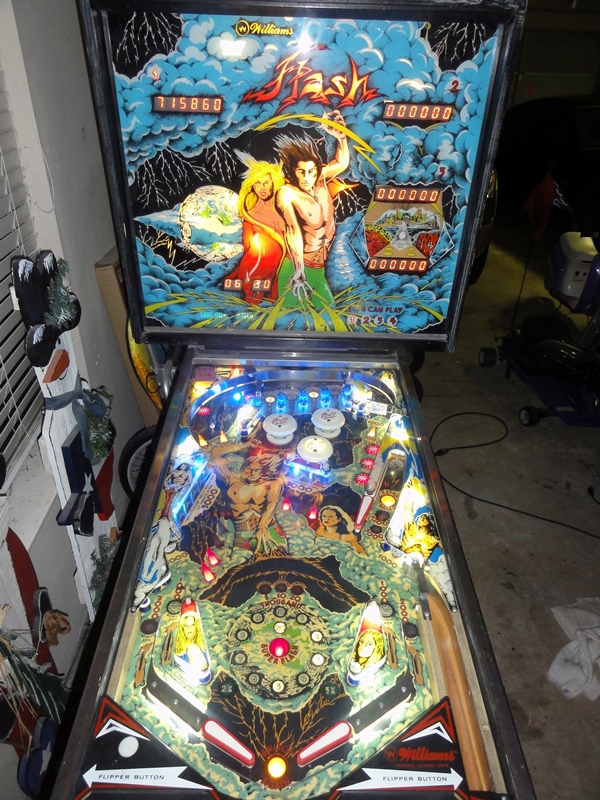 Williams Flash Pinball Restoration - 2013